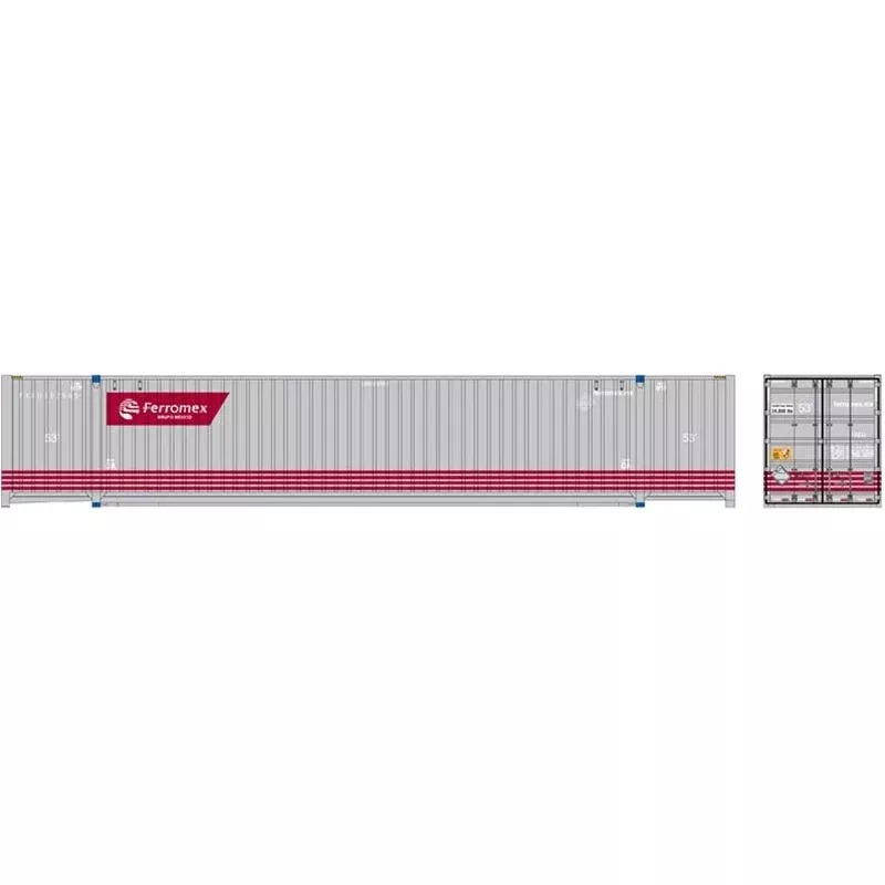 Atlas Master Line, N ,50005950, 53' Jindo/CIMC Container, Ferromex, Set #1