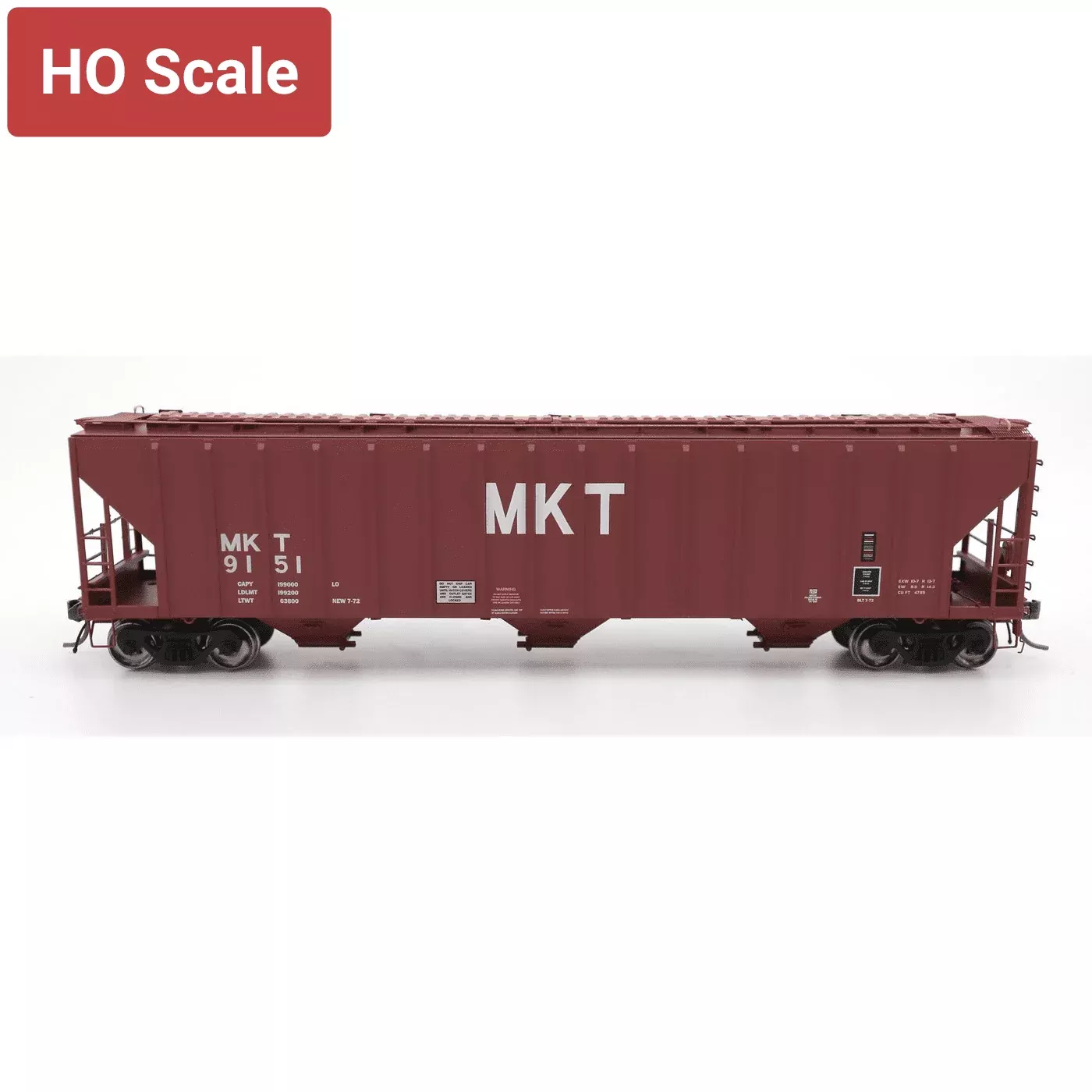 Intermountain HO 472253-01 4785 Covered Hopper, MKT #9150