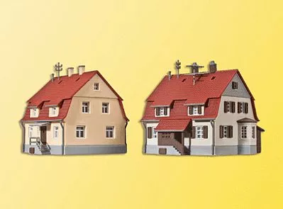 Kibri 36782 Z Scale Settler House - 20 Years -- 2 x 2-1/8" 5.2 x 5.5cm 1-3/4 x 1-3/4" 4.5 x 4.5cm - Alpine Railworks