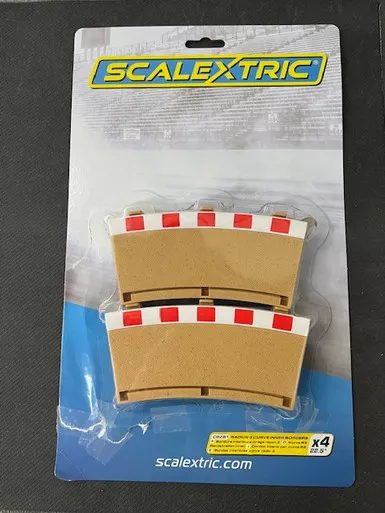 Scalextric 1/32 Radius 3 Curve Inner Borders 22.5° - OPEN ITEM